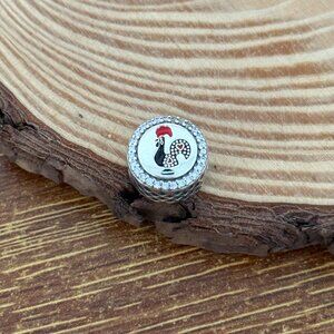 Pandora Portugal Barcelos Rooster Bead S925 Silver Charm